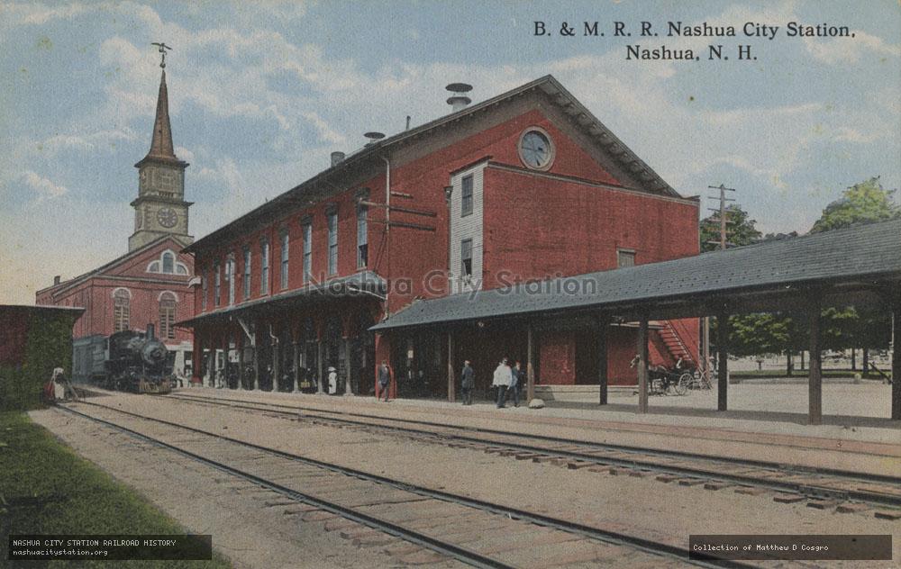 Boston & Maine Railroad Nashua City Station, Nashua, New Hampshire